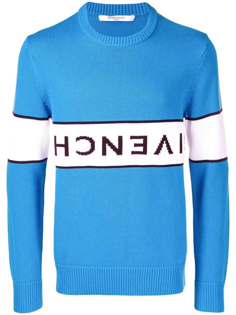 givenchy sweater light blue|givenchy sweater price.